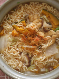 ほうとう風みそラーメン-レシピのメイン写真