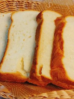 HBで☆しっとりふんわり甘めの食パン-レシピのメイン写真