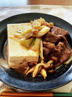 カンタン肉豆腐-レシピのメイン写真