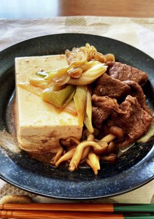 カンタン肉豆腐-レシピのメイン写真