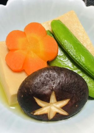 簡単和食の一品・高野豆腐の煮物・ヘルシー-レシピのメイン写真