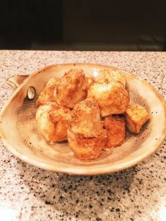 揚げ里芋の山椒塩まぶし-レシピのメイン写真