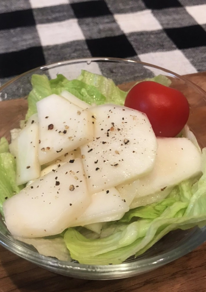 とっても簡単　れもん風味のかぶサラダ-レシピのメイン写真