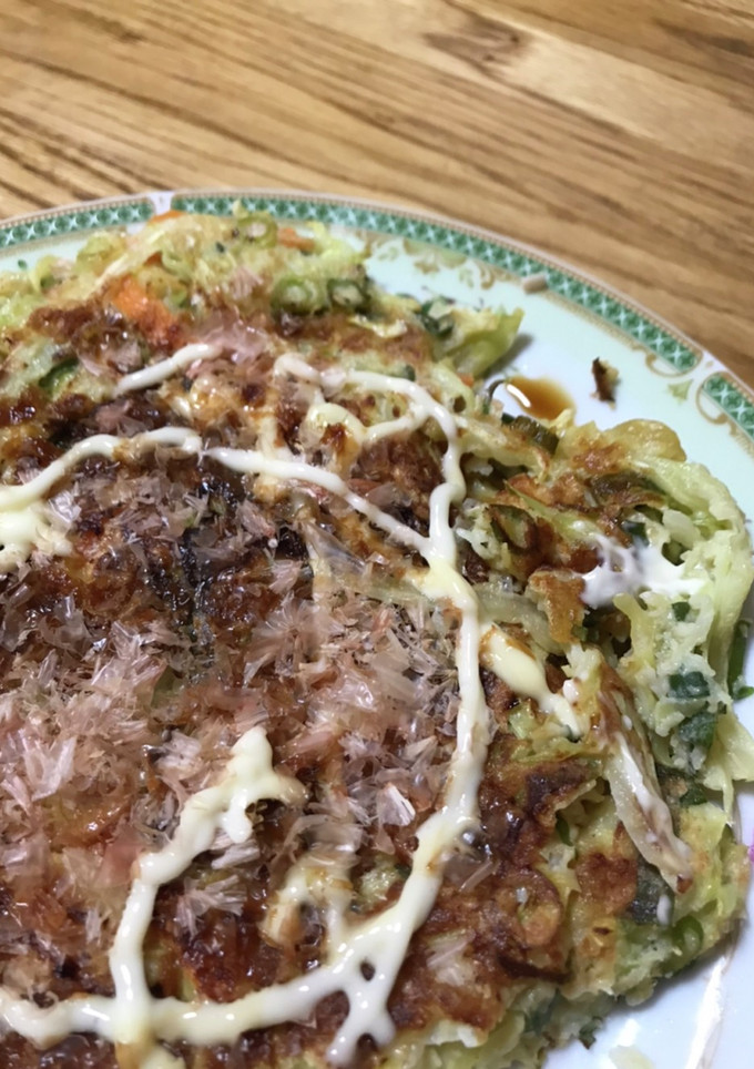 醤油マヨ！野菜たっぷりねぎ焼き-レシピのメイン写真