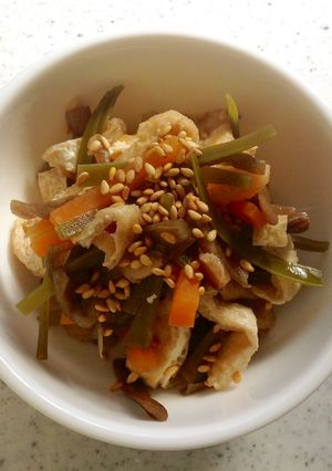 小鉢料理 ずいきの胡麻和え-レシピのメイン写真