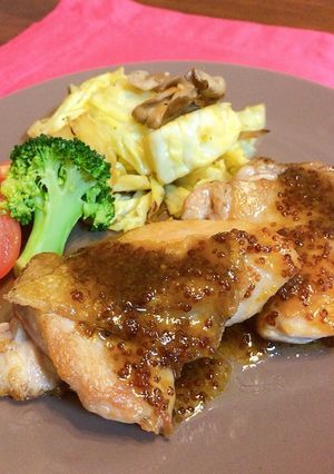 ☆ハニーマスタードチキン☆-レシピのメイン写真