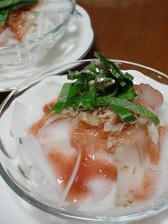 ノンオイル梅ドレ☆ピーラーで♪大根サラダ-レシピのメイン写真
