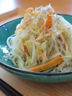 セロリと丸天のちりめん大根サラダ-レシピのメイン写真