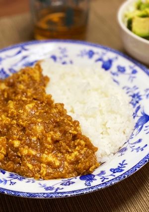 ダイエットにも！鶏胸肉の簡単キーマカレー-レシピのメイン写真
