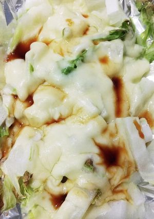 白菜チーズのオーブントースター焼-レシピのメイン写真