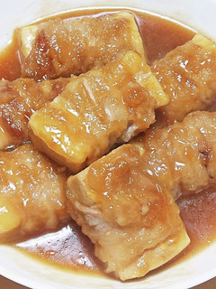ポンの高野豆腐の豚バラ巻き-レシピのメイン写真