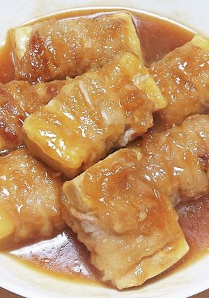 ポンの高野豆腐の豚バラ巻き-レシピのメイン写真