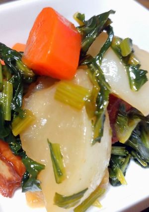 カブの炒め煮-レシピのメイン写真