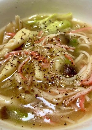 温かい一品★レタスとカニカマのあんかけ-レシピのメイン写真