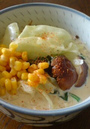 コク旨！みるく味噌ラーメン-レシピのメイン写真