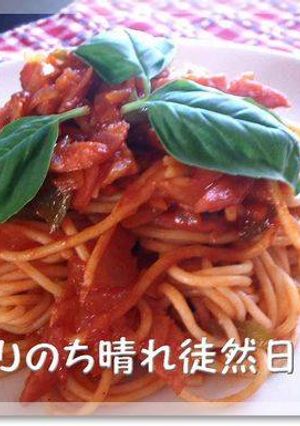 スパッゲッティ・アマトリチャーナかな？-レシピのメイン写真
