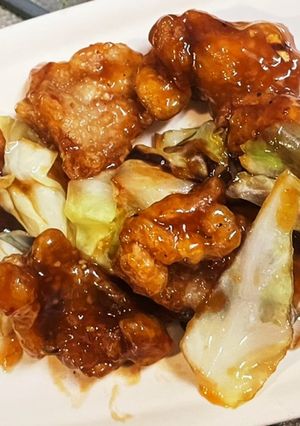 酢豚じゃないよ、鳥焼き肉たれ風-レシピのメイン写真
