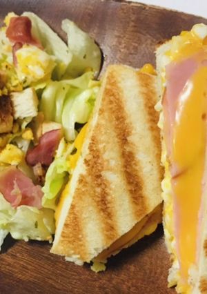 オシャレブランチ☆ホットサンド&シーザー-レシピのメイン写真