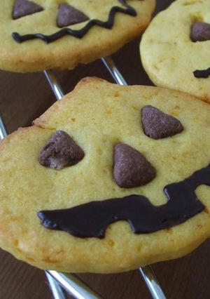 ハロウィンかぼちゃクッキー-レシピのメイン写真