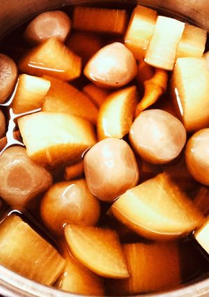 玉こんにゃくと大根の煮物-レシピのメイン写真