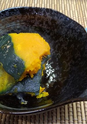 北海道産かぼちゃのレンジ蒸し-レシピのメイン写真