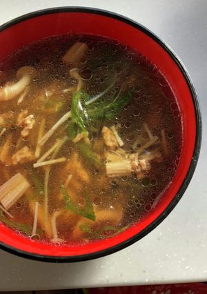 10分で完成♡大満足の肉野菜スープ-レシピのメイン写真