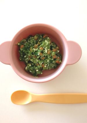 納豆和え♪離乳食にも♪-レシピのメイン写真