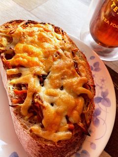 金平ごぼうトースト、もうひと味-レシピのメイン写真