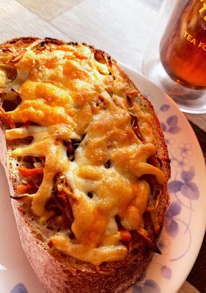 金平ごぼうトースト、もうひと味-レシピのメイン写真