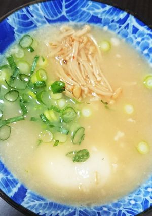 うどんだしの素で餅入りオートミール-レシピのメイン写真
