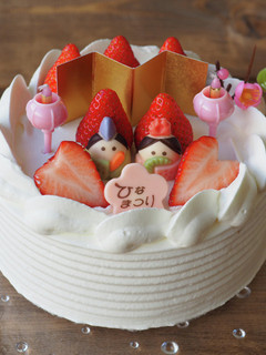 ひなまつりケーキ-レシピのメイン写真