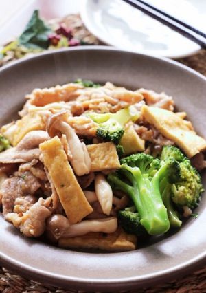 豚肉とブロッコリーのオイスタ味噌炒め-レシピのメイン写真