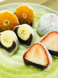 くだもの大福-レシピのメイン写真