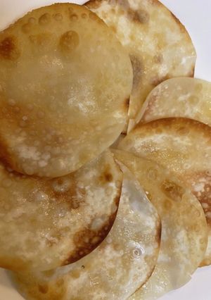 餃子の皮が余ったら！餃子煎餅-レシピのメイン写真
