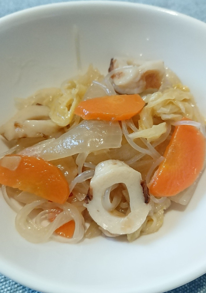 白菜と春雨の中華風炒め煮-レシピのメイン写真
