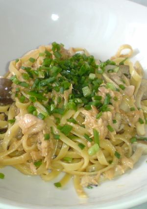 フライパンひとつで ツナマヨパスタ-レシピのメイン写真