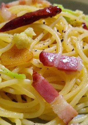 カリフラワーで♪華やかなペペロンチーノ-レシピのメイン写真