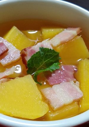 ルタバガとベーコンのほっこりスープ-レシピのメイン写真