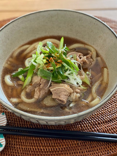 肉豆腐をリメイク☆肉うどん☆-レシピのメイン写真