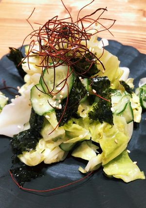 簡単！キャベツ×韓国海苔のモリモリナムル-レシピのメイン写真