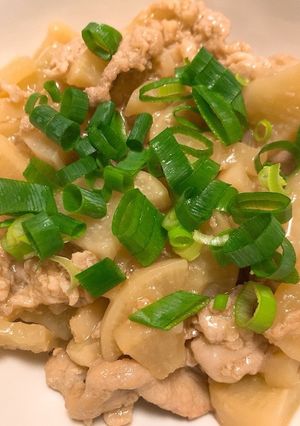【下味冷凍】豚コマ大根の中華風♡-レシピのメイン写真