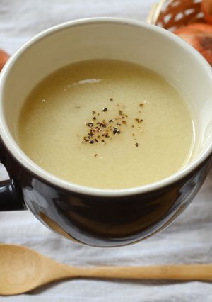 ブレッツァで玉ねぎのスープ-レシピのメイン写真