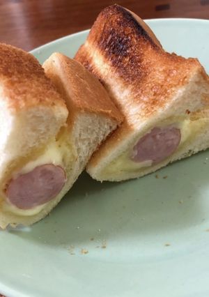 ちょんまげサンド-レシピのメイン写真