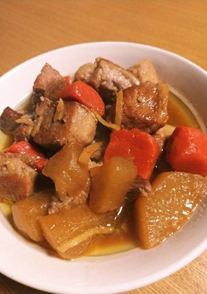 ツインシェフでほったらかし角煮-レシピのメイン写真