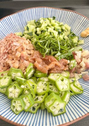 夏のさっぱり納豆美腸ボウル✨ご飯素麺に◎-レシピのメイン写真