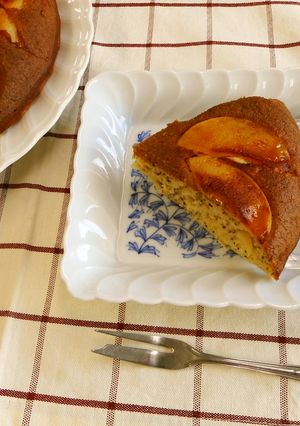 桃の紅茶ケーキ-レシピのメイン写真