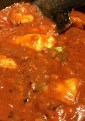 茹で鶏で♡チキントマトカレー-レシピのメイン写真