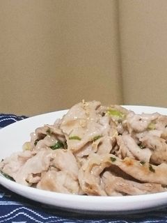 簡単♪ねぎ塩ポーク-レシピのメイン写真