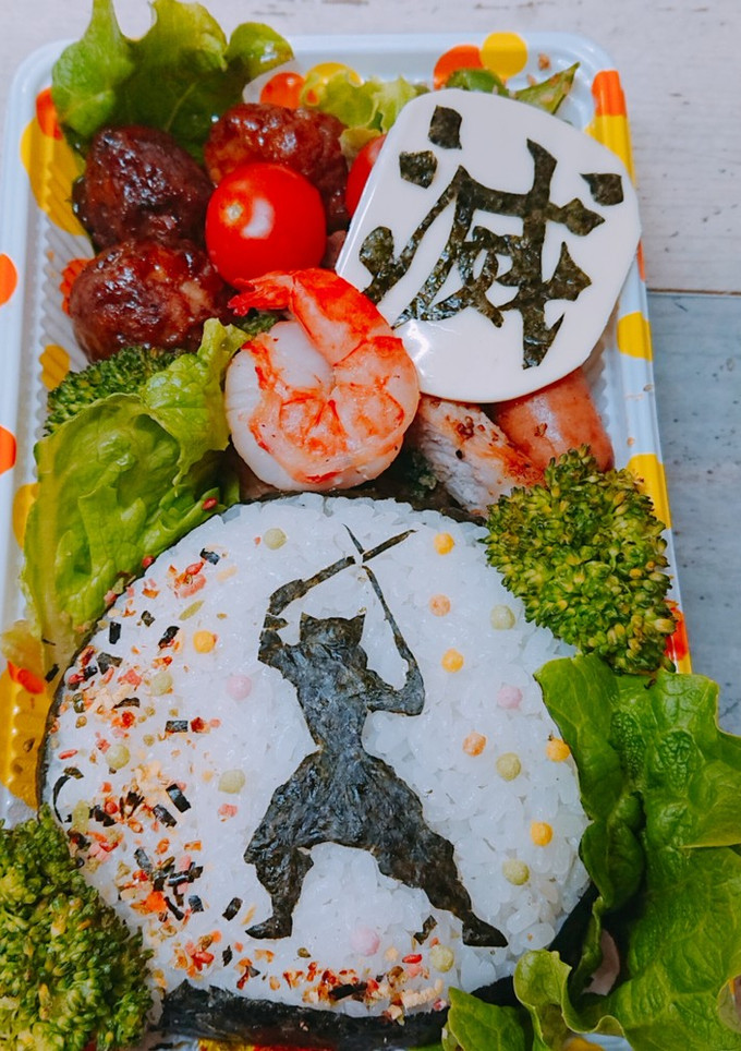 鬼滅の刃 伊之助 キャラ弁-レシピのメイン写真