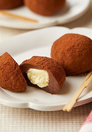 バタークリームチョコもち-レシピのメイン写真